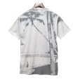 画像3: 90’s 【USA製】 ビンテージ【Ft,Waiton Beach Frorida】総柄【ヤシの木】【ヨット】【白】Tシャツ サイズL<br> (3)