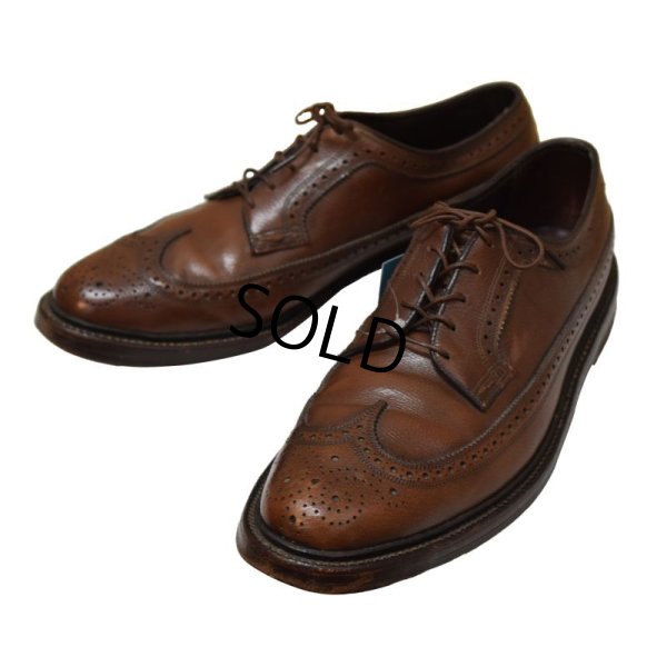 画像6: 【ビンテージ】【フローシャイム】【インペリアル】【ブラウン】【ウィングチップシューズ】【9C】【27ｃｍ程度】 