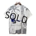 90’s 【USA製】 ビンテージ【Ft,Waiton Beach Frorida】総柄【ヤシの木】【ヨット】【白】Tシャツ サイズL 