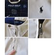 画像2: 【ポロゴルフ】POLO GOLF【ラルフローレン】【RALPH LAUREN】【オフホワイト】【ジップアップブルゾン】【サイズＬ】<br> (2)