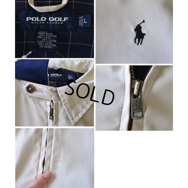 画像2: 【ポロゴルフ】POLO GOLF【ラルフローレン】【RALPH LAUREN】【オフホワイト】【ジップアップブルゾン】【サイズＬ】 