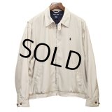 【ポロゴルフ】POLO GOLF【ラルフローレン】【RALPH LAUREN】【オフホワイト】【ジップアップブルゾン】【サイズＬ】 