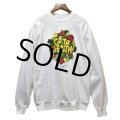 90s【デッドストック】【ビンテージ】【USA製】【hanes】GO TO HEALTH!【白】【スウェット】【サイズＸＸＬ】 