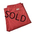 【ラルフローレン】POLO RALPH LAUREN【赤】【２タック】【コットンパンツ】【34×30】 