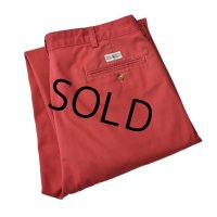 【ラルフローレン】POLO RALPH LAUREN【赤】【２タック】【コットンパンツ】【34×30】 