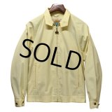 【ビンテージ】【Jack Nicklaus】【ジャックニクラウス】【GLENEAGLES】【ライトイエロー】スウィングトップ【ブルゾン】【サイズ40】 