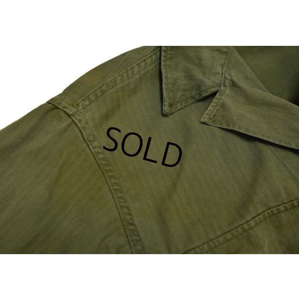 画像6: 【40's】【ビンテージ】米軍実物【M-43】【13スターボタン】【HBT】ジャケット【カバーオール】【38R】 