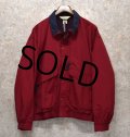 【デッドストック】USA製【L.L.Bean】ＬＬビーン【赤ｘ紺】【windy ridge jacket】バギーズジャケット 【サイズＸＬ】 