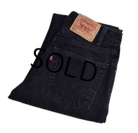 【ビンテージ】【LEVI'S】リーバイス【505】【黒】ブラックデニム【32ｘ34】 