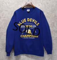 90's【USA製】【ビンテージ】【LEE】リー【blue devils champion】【青】【スウェット】【サイズXＸＬ】 