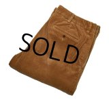 【ラルフローレン】POLO RALPH LAUREN【ライトブラウン】【preston pant】【コーデュロイパンツ】【34X32】 