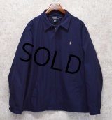 【ラルフローレン】【POLO RALPH LAUREN】【紺】【ブルゾン】スウィングトップ【サイズＸＬ】 