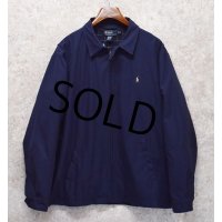 【ラルフローレン】【POLO RALPH LAUREN】【紺】【ブルゾン】スウィングトップ【サイズＸＬ】 