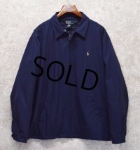 【ラルフローレン】【POLO RALPH LAUREN】【紺】【ブルゾン】スウィングトップ【サイズＸＬ】 