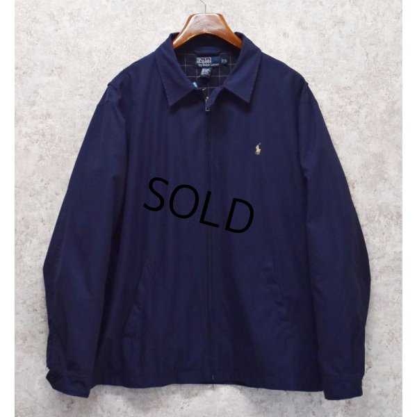 画像1: 【ラルフローレン】【POLO RALPH LAUREN】【紺】【ブルゾン】スウィングトップ【サイズＸＬ】 