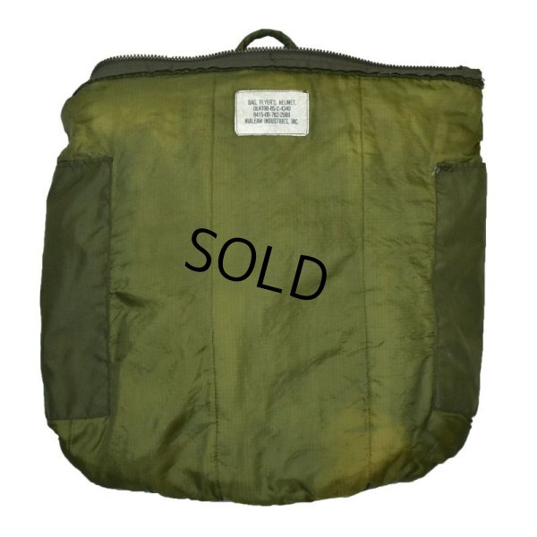 画像6:  80's【ビンテージ】【米軍実物】【USAF】ワッペン付き【ヘルメットバッグ】