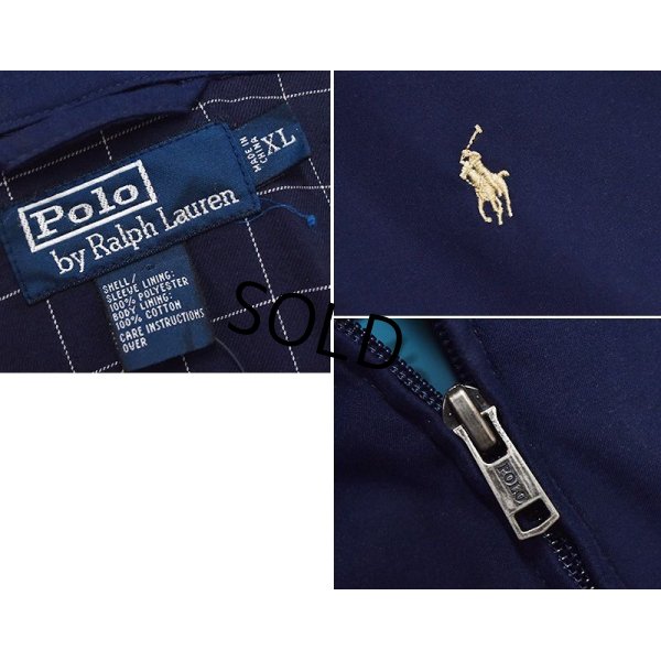 画像2: 【ラルフローレン】【POLO RALPH LAUREN】【紺】【ブルゾン】スウィングトップ【サイズＸＬ】 