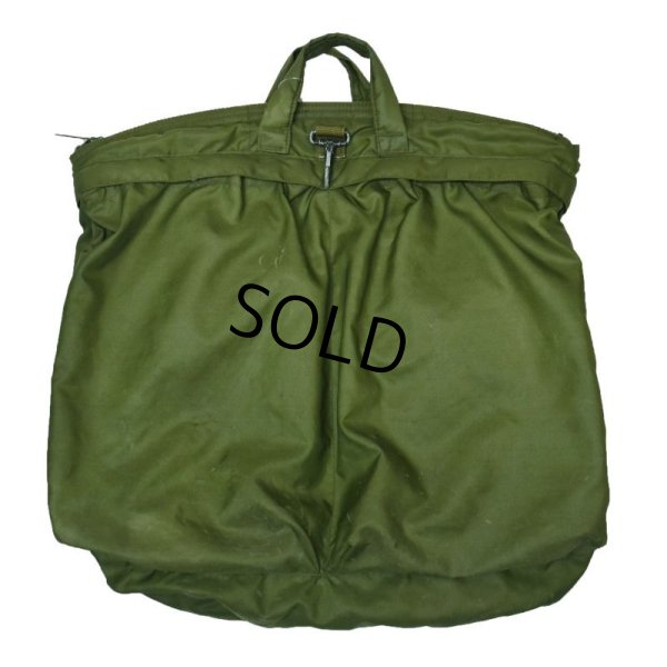 画像3:  80's【ビンテージ】【米軍実物】【USAF】ワッペン付き【ヘルメットバッグ】