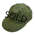 40's【ビンテージ】米軍実物【U.S.NAVY】【USN】【N-3】【HBTキャップ】サイズ 7 1/4【57ｃｍ程度】 