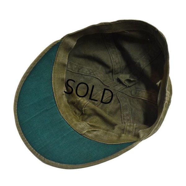 画像4: 40's【ビンテージ】米軍実物【U.S.NAVY】【USN】【N-3】【HBTキャップ】サイズ 7 1/4【57cm程度】