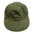 画像7: 40's【ビンテージ】米軍実物【U.S.NAVY】【USN】【N-3】【HBTキャップ】サイズ 7 1/4【57ｃｍ程度】 