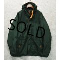 【ビンテージ】【ＧＡＰ】オールドギャップ【深緑×オレンジ】【ナイロン】【フルジップパーカー】マウンテンパーカー【サイズＬ】 