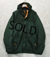 【ビンテージ】【ＧＡＰ】オールドギャップ【深緑×オレンジ】【ナイロン】【フルジップパーカー】マウンテンパーカー【サイズＬ】 