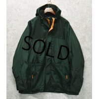 【ビンテージ】【ＧＡＰ】オールドギャップ【深緑×オレンジ】【ナイロン】【フルジップパーカー】マウンテンパーカー【サイズＬ】 