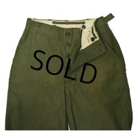 【40s】【ビンテージ】米軍実物【U.S.ARMY】【M-43】コットン【フィールドパンツ】【30ｘ30】 