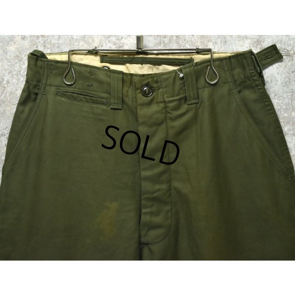 画像6: 【40s】【ビンテージ】米軍実物【U.S.ARMY】【M-43】コットン【フィールドパンツ】【30x30】
