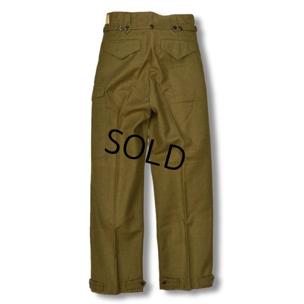 画像6: 程度良好！【ビンテージ】【オーストラリア軍】【ブラウン】バトルドレス【ウールトラウザーズ】グルカパンツ【W31-32】 