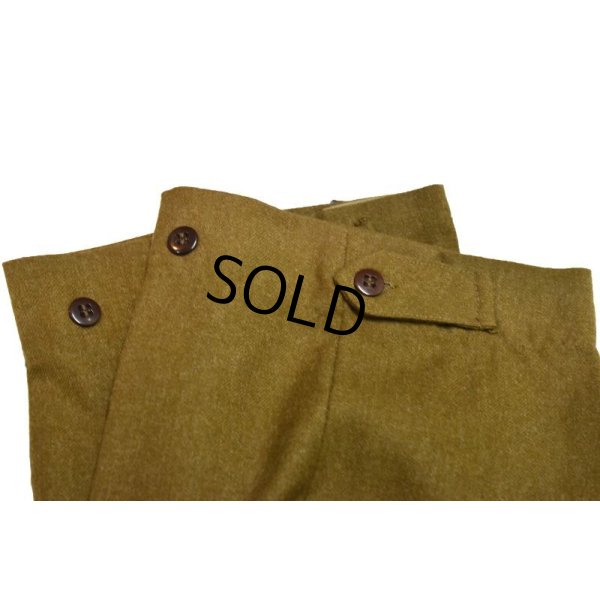 画像7: 程度良好！【ビンテージ】【オーストラリア軍】【ブラウン】バトルドレス【ウールトラウザーズ】グルカパンツ【W31-32】 