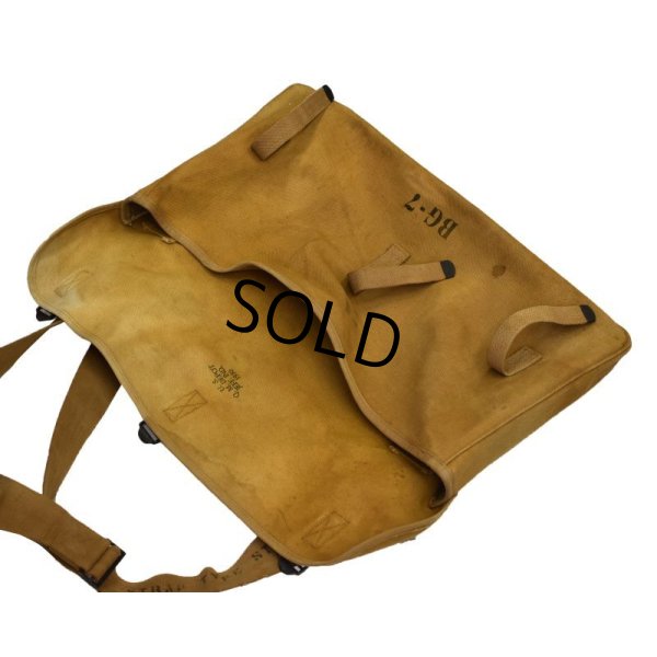 画像7: 1930's【ビンテージ】ww2【米軍実物】【U.S.ARMY】BG-7【シグナルコープ】ステンシル入り【キャンバス】ショルダーバッグ