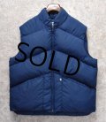 【USA製】【ビンテージ】【Penfield】【ペンフィールド】【紺】【ダウンベスト】【サイズＸＬ】 