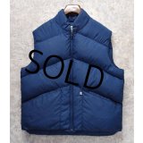 【USA製】【ビンテージ】【Penfield】【ペンフィールド】【紺】【ダウンベスト】【サイズＸＬ】 