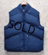 【USA製】【ビンテージ】【Penfield】【ペンフィールド】【紺】【ダウンベスト】【サイズＸＬ】 