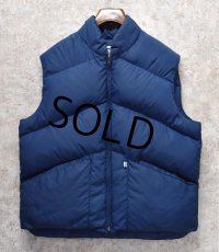 【USA製】【ビンテージ】【Penfield】【ペンフィールド】【紺】【ダウンベスト】【サイズＸＬ】 