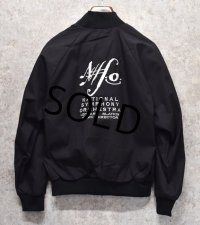 【デッドストック】【USA製】90's【ビンテージ】【AUBURN sportswear】【黒】【National Symphony Orchestra】【ブルゾン】【サイズＭ】 