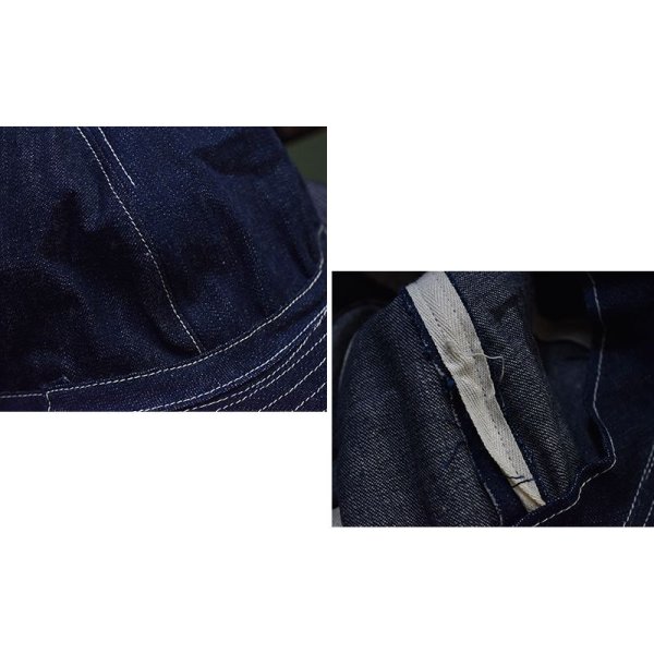 画像3: 30's【ビンテージ】【デッドストック】U.S.ARMY【M37】デニムハット【デイジーメイハット】【５８ｃｍ程度】 