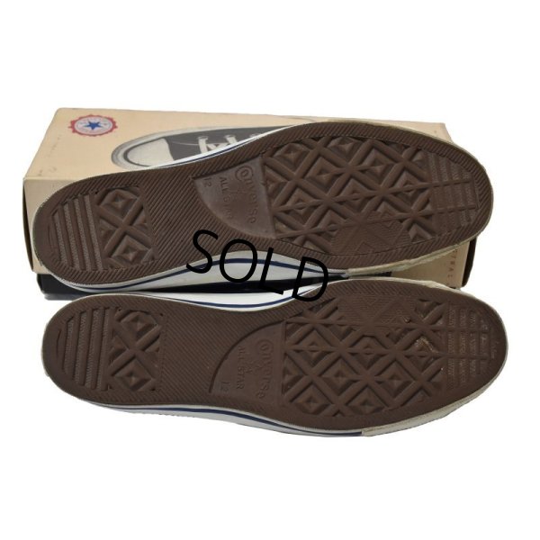 画像6: 90's【箱付き】ビンテージ【USA製】【コンバース】converse【オールスター】【ネイビー】【サイズ12】