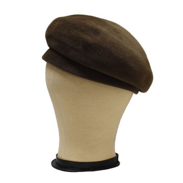 画像7: イタリー製【ビンテージ】【Macy's New York】【ブラウン】【ベレー帽】【7 1/8】【５7.５ｃｍ程度】 