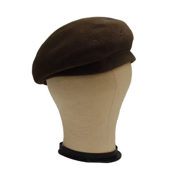 画像4: イタリー製【ビンテージ】【Macy's New York】【ブラウン】【ベレー帽】【7 1/8】【５7.５ｃｍ程度】 