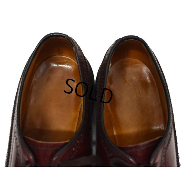 画像5: 【USA製】【ビンテージ】【HANOVER】【ハノーバー】赤茶【ウィングチップ】【8 DB】【26cm程度】 