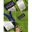 画像2: 【パタゴニア】patagonia【黄緑ｘ紺】【シンチラフリース】【プルオーバー 】【Kid's XL】【レディースＳ程度】<br> (2)