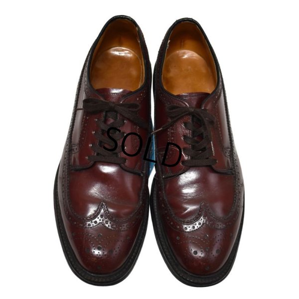 画像7: 【USA製】【ビンテージ】【HANOVER】【ハノーバー】赤茶【ウィングチップ】【8 DB】【26cm程度】 