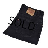ＵＳＡ製【ビンテージ】【LEVI'S】【リーバイス５０５】505【黒】【デニムパンツ】ブラックデニム【40×30】 