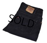 ＵＳＡ製【ビンテージ】【LEVI'S】【リーバイス５０５】505【黒】【デニムパンツ】ブラックデニム【40×30】 