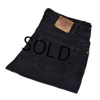 ＵＳＡ製【ビンテージ】【LEVI'S】【リーバイス５０５】505【黒】【デニムパンツ】ブラックデニム【40×30】 