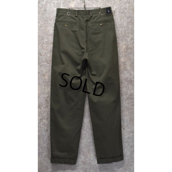 画像4: 【nautica】【ノーティカ】【ライトグリーン】【2タックコットンパンツ】【2タックコットンスラックス】【32X32】