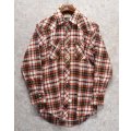 60's【ビンテージ】【デッドストック】【TEM-TEX】【赤ｘ白ｘチェック】【ウエスタンシャツ】【サイズ 15 1/2-32】 